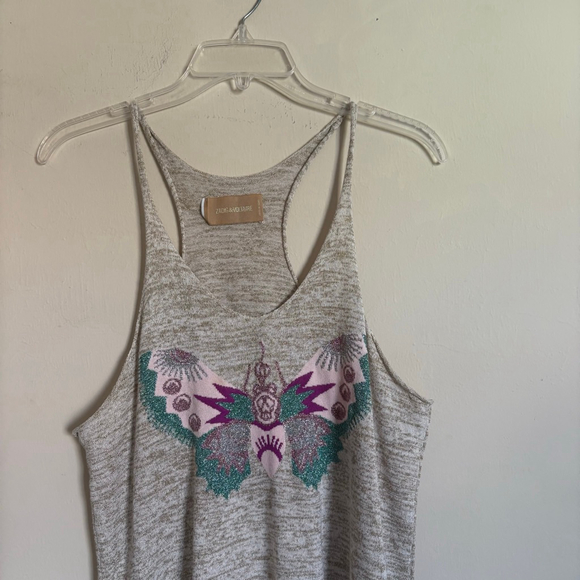 Zadig & Voltaire Mili BisButterfly Tank Small